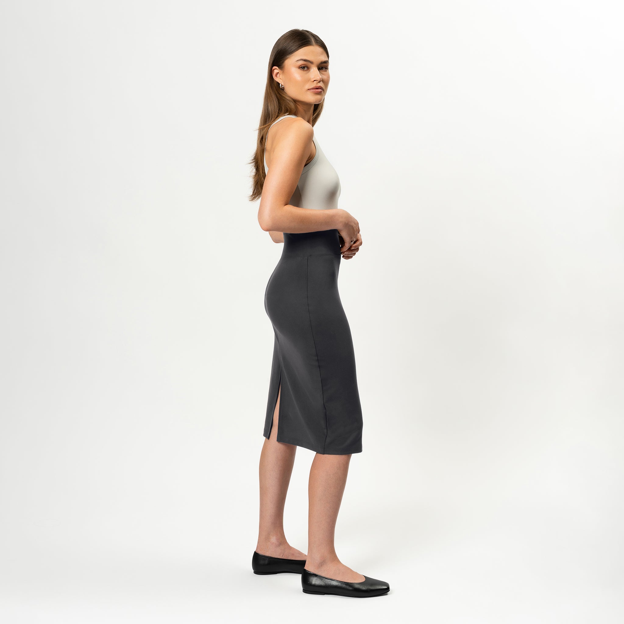 Asana Midi Skirt - Ninepine