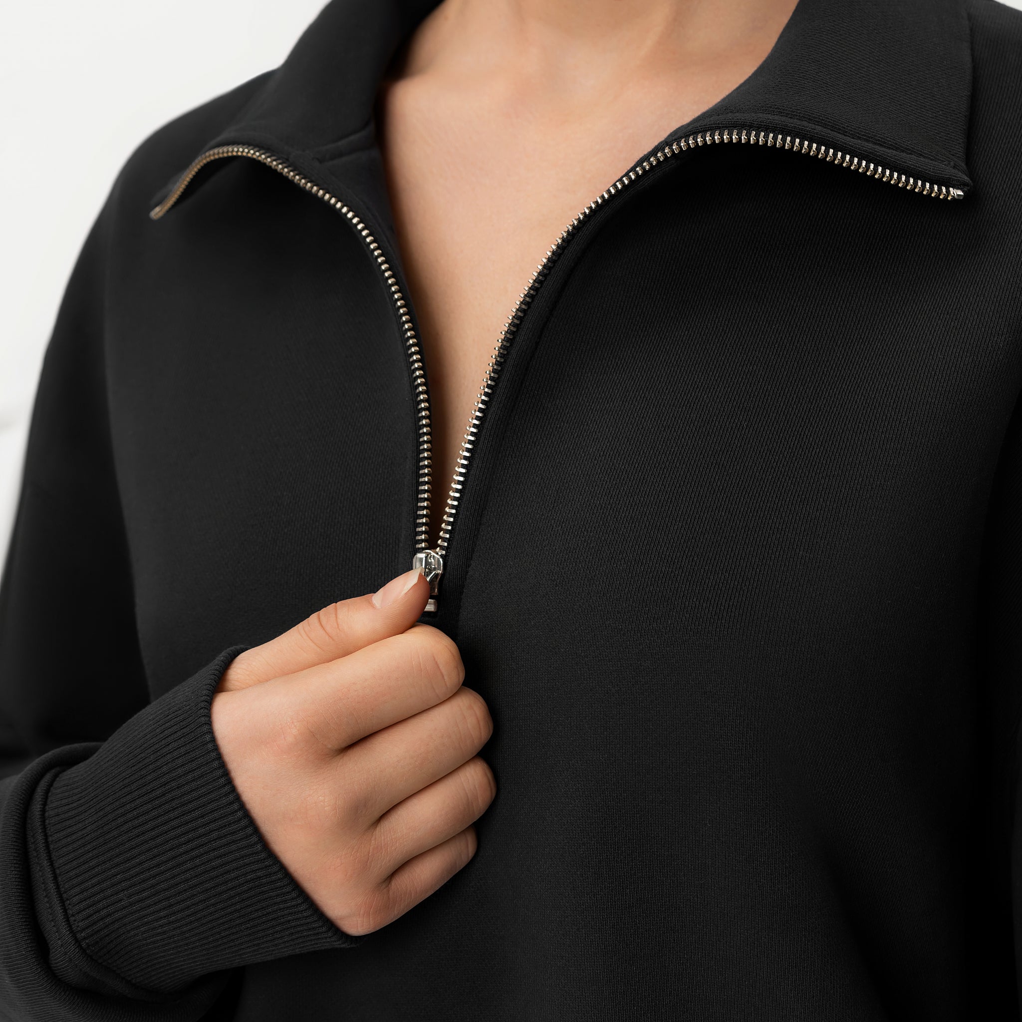 Quarter-zip pullover - Ninepine