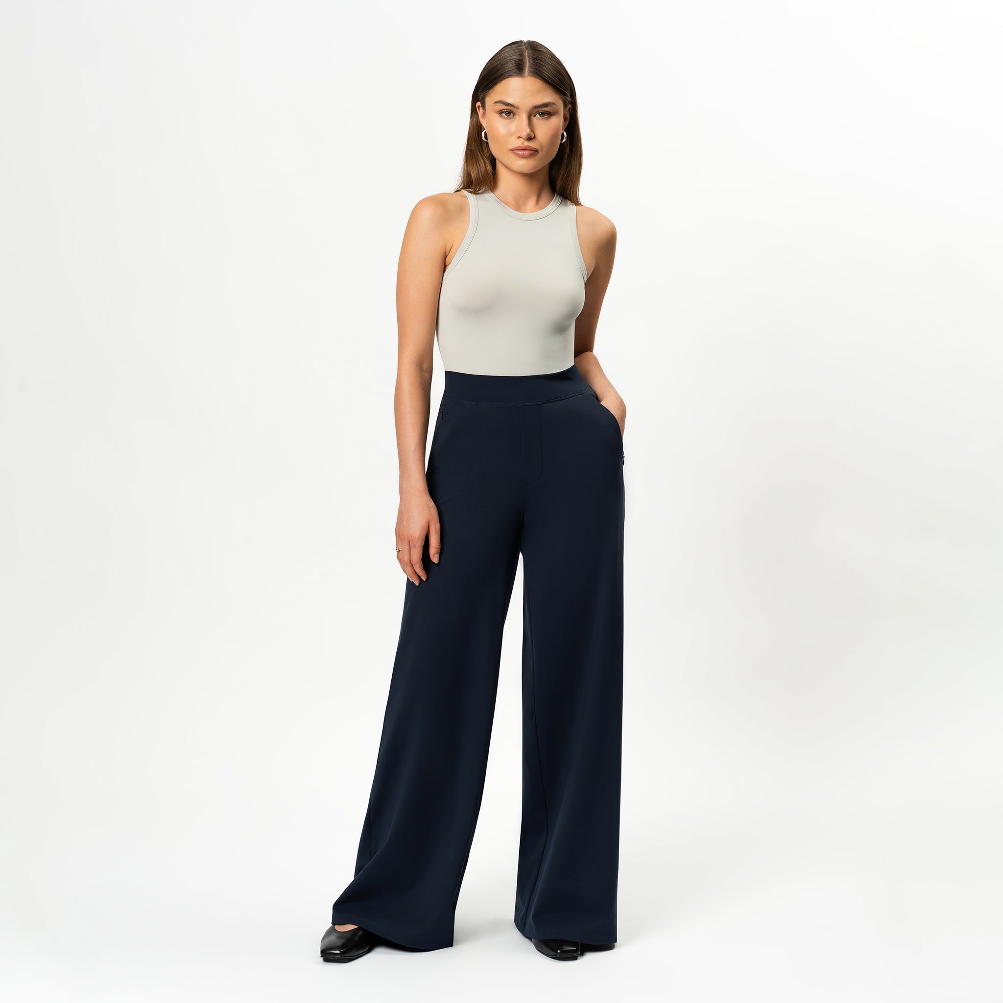 Asana Wide Pant - Ninepine