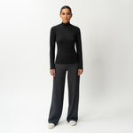 Soft Turtleneck Long-sleeve - Ninepine