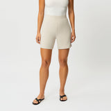 Light Ponte Shorts - Ninepine