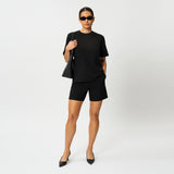 Light Ponte Shorts - Ninepine