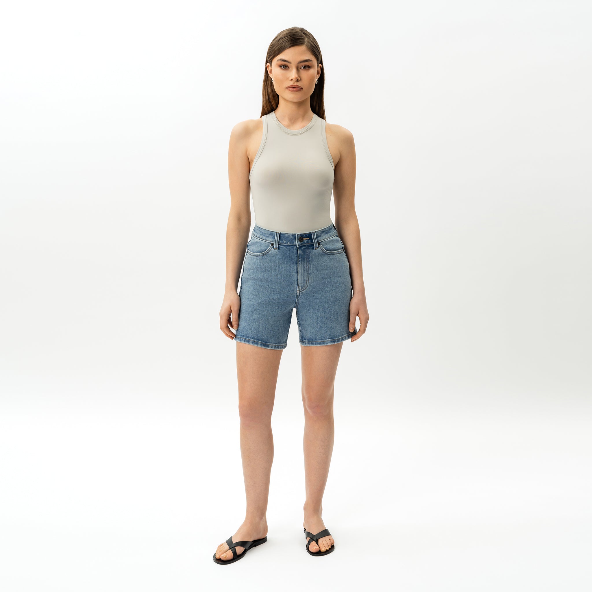 Stretchy ComfortDenim™ Shorts - Ninepine