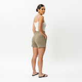 Light Ponte Shorts - Ninepine