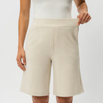 Light Ponte Shorts - Ninepine