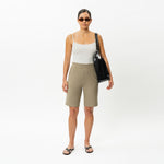 Light Ponte Shorts - Ninepine