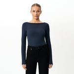 Soft Boatneck Long-sleeve - Ninepine