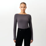 Soft Boatneck Long-sleeve - Ninepine