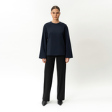 Asana Relaxed Crewneck - Ninepine
