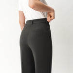 Crepe Relaxed Trouser - Ninepine
