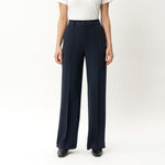 Crepe Relaxed Trouser - Ninepine