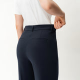 Crepe Relaxed Trouser - Ninepine