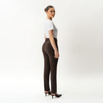 Crepe Slim Trouser - Ninepine