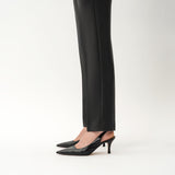 Crepe Slim Trouser - Ninepine