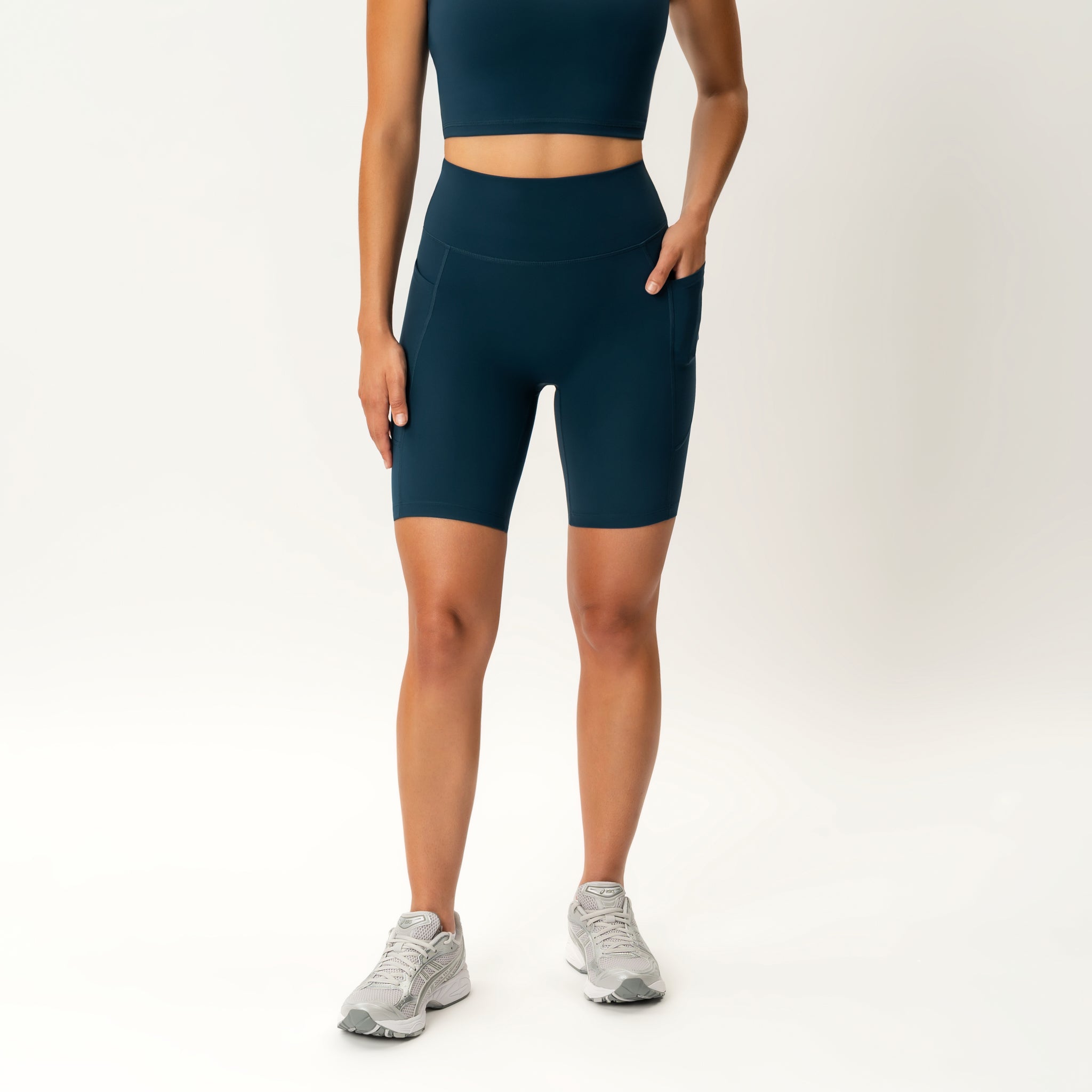 Asana Pocket Biker Short - Ninepine