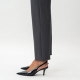 Tailored Ponte Straight Trouser - Ninepine