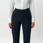 Tailored Ponte Straight Trouser - Ninepine