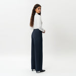 Tailored Ponte Relaxed Trouser - Ninepine