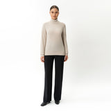 Merino Wool Relaxed Turtleneck - Ninepine