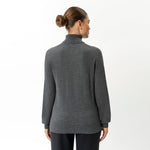 Merino Wool Relaxed Turtleneck - Ninepine
