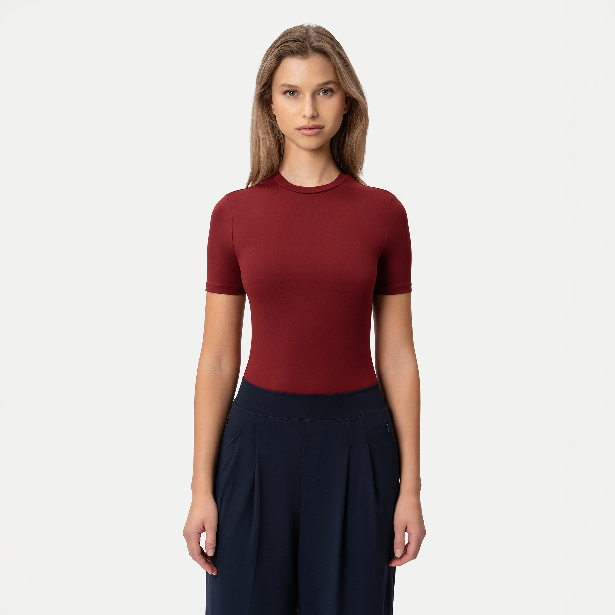 Soft T-shirt Burgundy