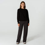 French Terry Crewneck Sweater - Ninepine